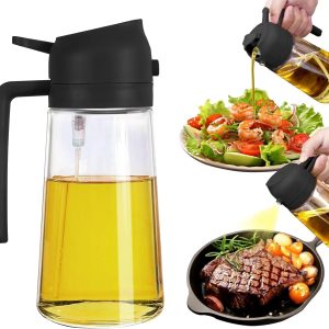 2 in 1 oil Dispenser & Spray Bottle