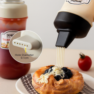 5 Hole Sauce Squeezer Bottle