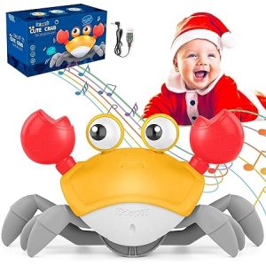Crawling Crab Baby Musical Kids Toy with Led Lights & Rechargeable